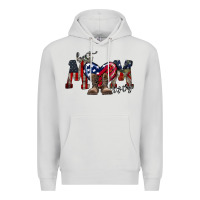 Dove Grey best mom ever Premium Hoodie - RacoonDesign