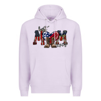 Lilac best mom ever Premium Hoodie - RacoonDesign