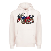 Pale Pink best mom ever Premium Hoodie - RacoonDesign