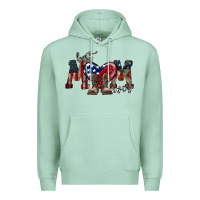 Seafoam best mom ever Premium Hoodie - RacoonDesign
