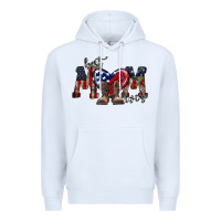 White best mom ever Premium Hoodie - RacoonDesign