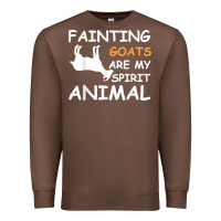 Chestnut fainting goats are my spirit animal t shirt Premium Sweatshirt - linhVisuals