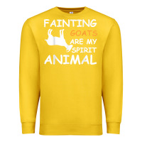 Lemon fainting goats are my spirit animal t shirt Premium Sweatshirt - linhVisuals