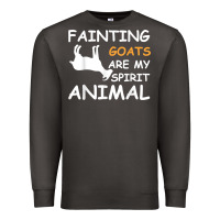 Smoke fainting goats are my spirit animal t shirt Premium Sweatshirt - linhVisuals