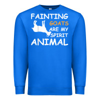 True Royal fainting goats are my spirit animal t shirt Premium Sweatshirt - linhVisuals