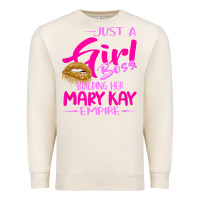 Sandshell just a girl boss building her mary kay empire gift for women t shirt Premium Sweatshirt - linhVisuals