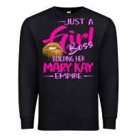 Black just a girl boss building her mary kay empire gift for women t shirt Premium Sweatshirt - linhVisuals