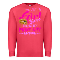 Cardinal just a girl boss building her mary kay empire gift for women t shirt Premium Sweatshirt - linhVisuals