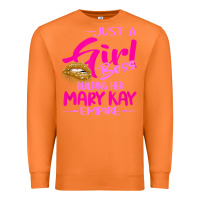 Carrot just a girl boss building her mary kay empire gift for women t shirt Premium Sweatshirt - linhVisuals