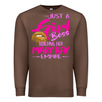 Chestnut just a girl boss building her mary kay empire gift for women t shirt Premium Sweatshirt - linhVisuals