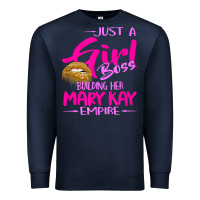 Navy just a girl boss building her mary kay empire gift for women t shirt Premium Sweatshirt - linhVisuals