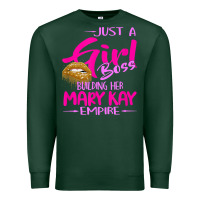 Sports Green just a girl boss building her mary kay empire gift for women t shirt Premium Sweatshirt - linhVisuals