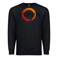 Black ryzen free world Premium Sweatshirt - linhVisuals