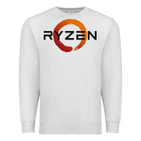 Oatmeal Heather ryzen free world Premium Sweatshirt - linhVisuals