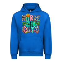 Cobalt nurse off duty summer break Urban Hoodie - RanaPortraitStore