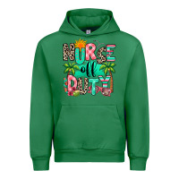 Emerald nurse off duty summer break Urban Hoodie - RanaPortraitStore