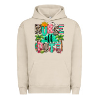 Pigment French Oak nurse off duty summer break Urban Hoodie - RanaPortraitStore