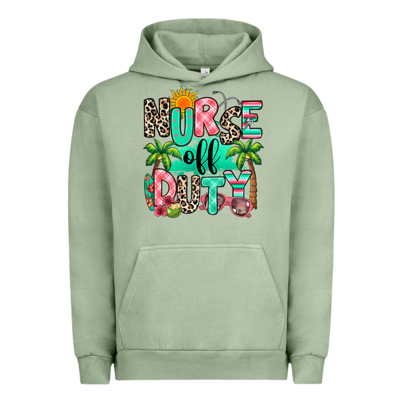 Nurse Off Duty Summer Break Urban Hoodie by RanaPortraitStore | Teevron