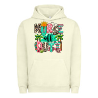 Pigment Pistachio nurse off duty summer break Urban Hoodie - RanaPortraitStore