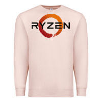 Pale Pink ryzen free world Premium Sweatshirt - linhVisuals
