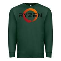 Sports Green ryzen free world Premium Sweatshirt - linhVisuals