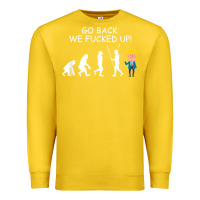 Lemon go back we fucked up funny anti trump 2020 election apparel t shirt Premium Sweatshirt - linhVisuals