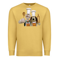 Antique Gold Wallace Gourmeat Premium Sweatshirt - linhVisuals