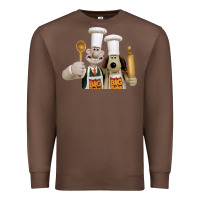 Chestnut Wallace Gourmeat Premium Sweatshirt - linhVisuals