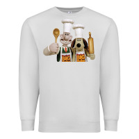Dove Grey Wallace Gourmeat Premium Sweatshirt - linhVisuals