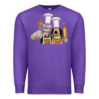 Purple Wallace Gourmeat Premium Sweatshirt - linhVisuals