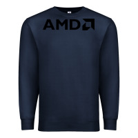 Navy ryzen amd wine Premium Sweatshirt - linhVisuals