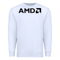White ryzen amd wine Premium Sweatshirt - linhVisuals