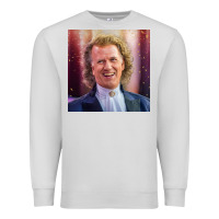 Dove Grey andre rieu violinist smile Premium Sweatshirt - linhVisuals