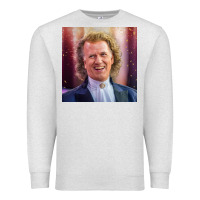 Oatmeal Heather andre rieu violinist smile Premium Sweatshirt - linhVisuals