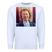 White andre rieu violinist smile Premium Sweatshirt - linhVisuals