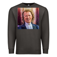 Smoke andre rieu violinist smile Premium Sweatshirt - linhVisuals