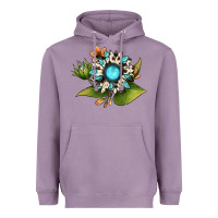 Lavender gemstone sunflower Heavyweight Hoodie - JahusDesignShop