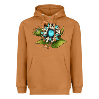 Meerkat gemstone sunflower Heavyweight Hoodie - JahusDesignShop