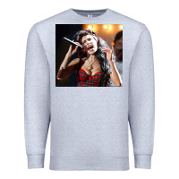 Heather Grey amy winehouse's hologram will tour Premium Sweatshirt - linhVisuals
