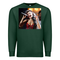 Sports Green amy winehouse's hologram will tour Premium Sweatshirt - linhVisuals