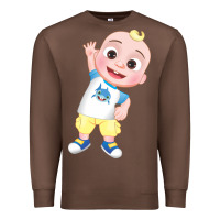 Chestnut jj cocomelon babyshark Premium Sweatshirt - linhVisuals