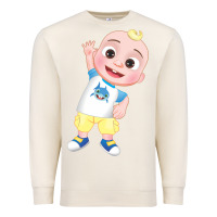 Sandshell jj cocomelon babyshark Premium Sweatshirt - linhVisuals
