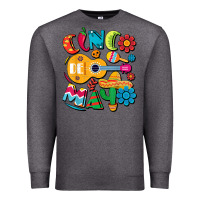 Charcoal Heather cinco de mayo mexican fiesta 5 de mayo t shirt Premium Sweatshirt - linhVisuals