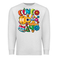 Oatmeal Heather cinco de mayo mexican fiesta 5 de mayo t shirt Premium Sweatshirt - linhVisuals