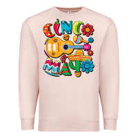 Pale Pink cinco de mayo mexican fiesta 5 de mayo t shirt Premium Sweatshirt - linhVisuals