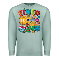 Seafoam cinco de mayo mexican fiesta 5 de mayo t shirt Premium Sweatshirt - linhVisuals