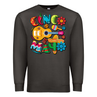 Smoke cinco de mayo mexican fiesta 5 de mayo t shirt Premium Sweatshirt - linhVisuals
