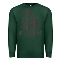 Sports Green ave maria schubert latin mass blessed mother hail mary lady t shirt Premium Sweatshirt - linhVisuals
