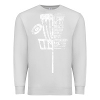 Dove Grey christian disc golf i can do all things philippians 4 13 t shirt Premium Sweatshirt - linhVisuals