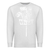 Oatmeal Heather christian disc golf i can do all things philippians 4 13 t shirt Premium Sweatshirt - linhVisuals